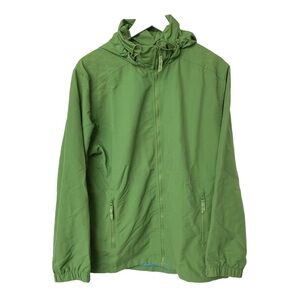 LANDS END Windbreaker Size Large.Green Womens Jacket Green